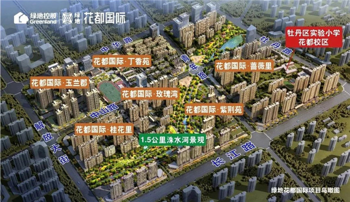 菏泽市委书记张新文一行莅临绿地花都国际项目调研