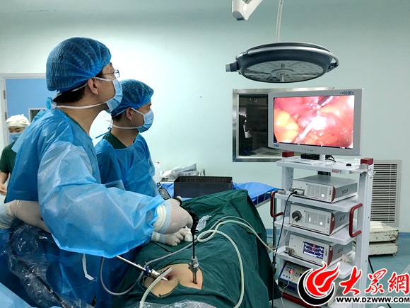 曹县中医院独立成功开展腹腔镜手术 填补医院技术空白