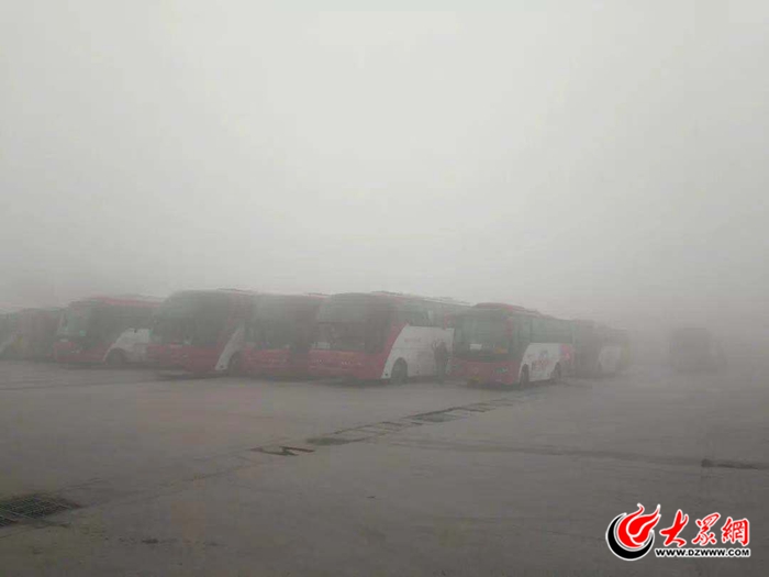 菏泽出现大雾天气 目前高速全部封闭、