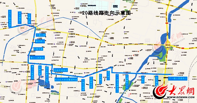 昌20路公交车路线图图片