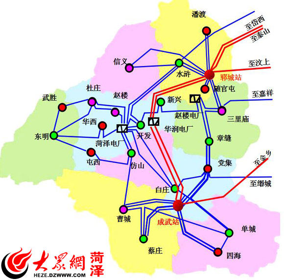成武县火车站规划图图片